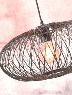 Hanglampen|Hanglampen-Good&Mojo Cango Hanglamp Black, Natural
