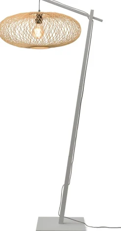 Vloerlampen|Vloerlampen-Good&Mojo Cango L Vloerlamp White, Natural, Grey