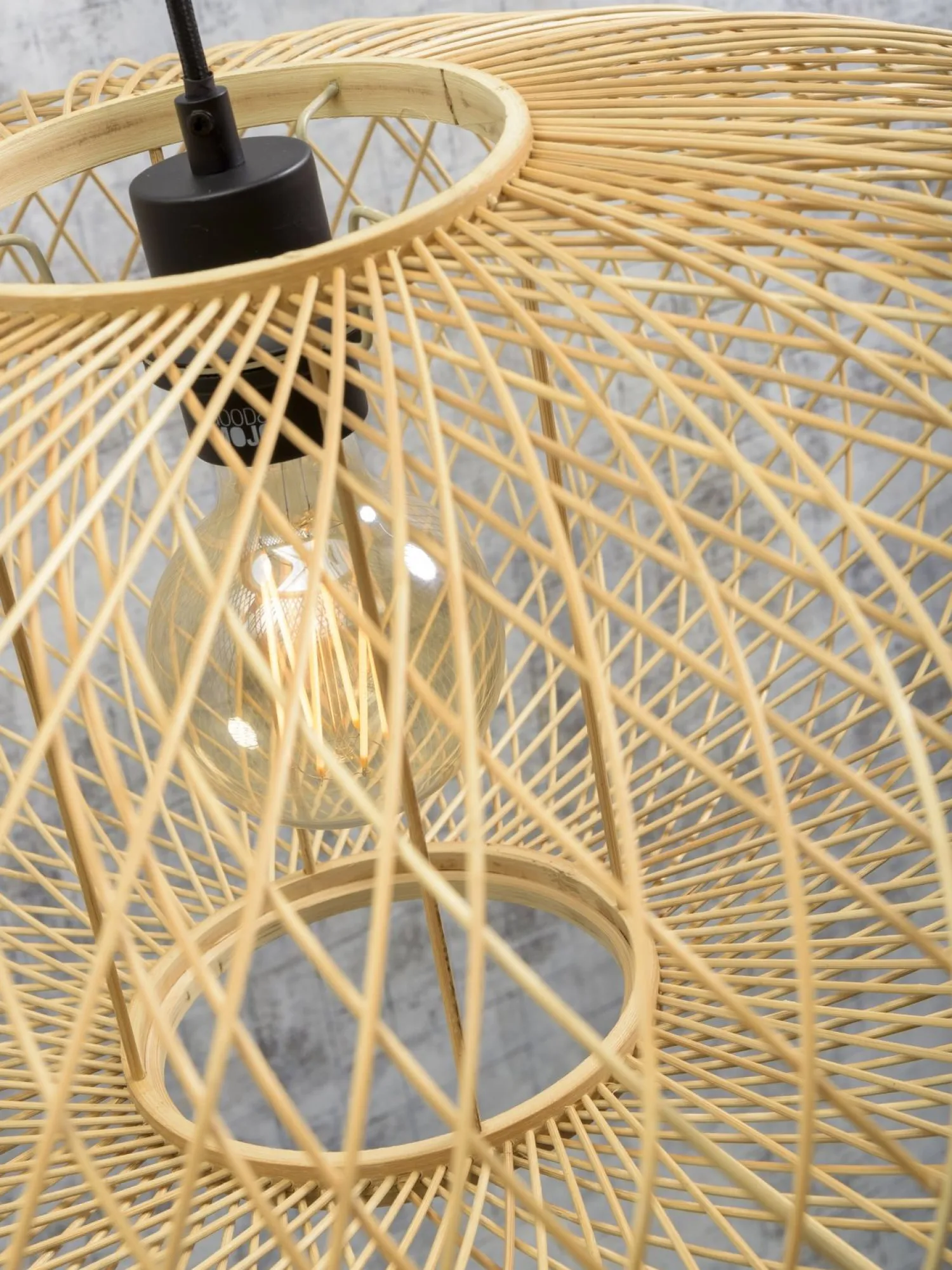 Vloerlampen|Vloerlampen-Good&Mojo Cango L Vloerlamp White, Natural, Grey