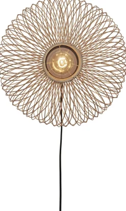 Wandlampen|Wandlampen-Good&Mojo Cango Wandlamp Natural, Black