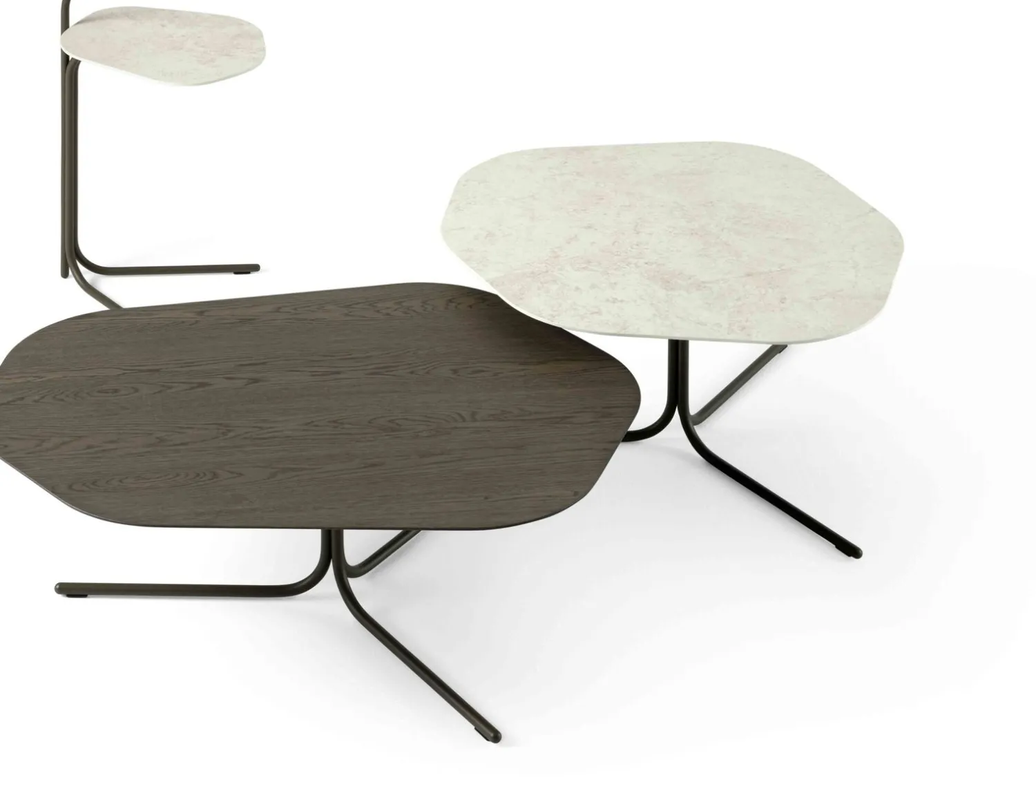 Design Salontafels|Organische Salontafels-Leolux Canopy Salontafel Nuit