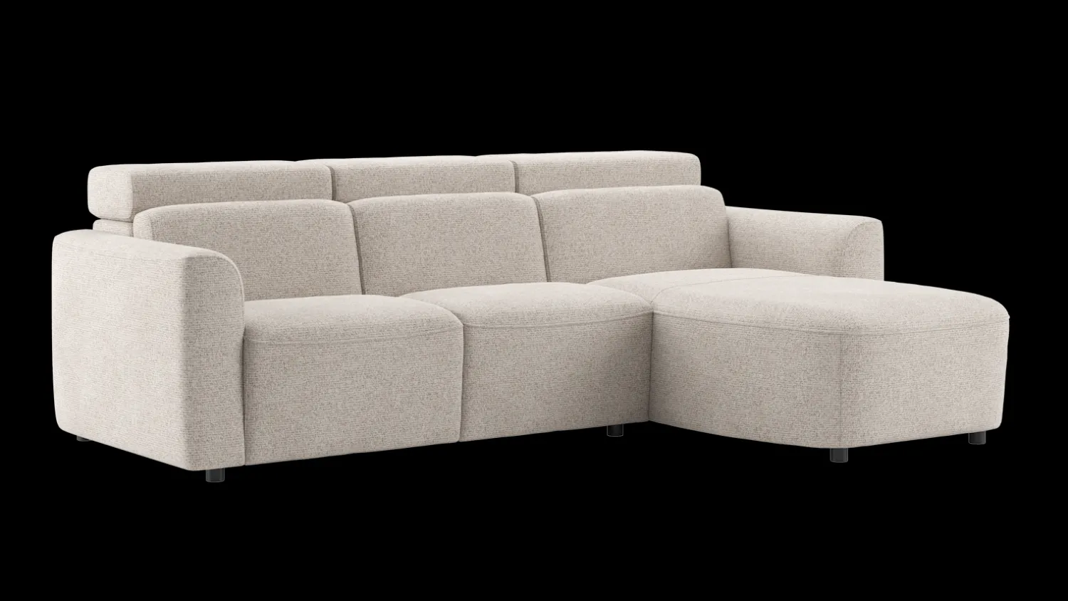 Hoekbanken-XOOON Cantello Hoekbank Beige