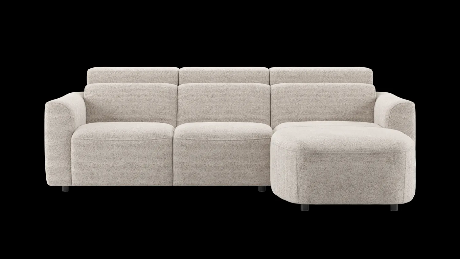 Hoekbanken-XOOON Cantello Hoekbank Beige