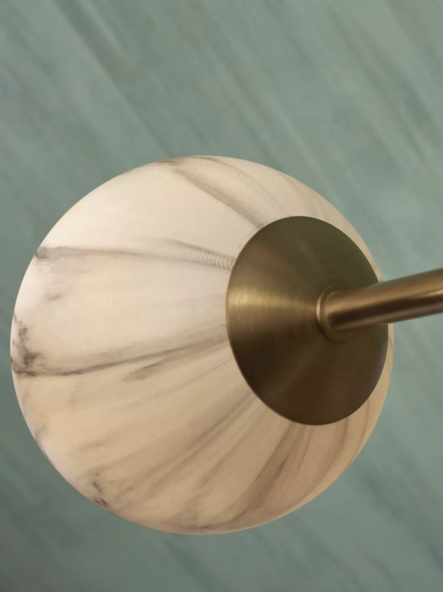 Glazen Hanglampen|Glazen Hanglampen-It's about RoMi Carrara 3-arm Hanglamp White marble, Gold