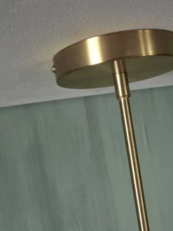 Glazen Hanglampen|Glazen Hanglampen-It's about RoMi Carrara 3-arm Hanglamp White marble, Gold