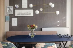 Glazen Hanglampen|Glazen Hanglampen-It's about RoMi Carrara 3-arm Hanglamp White marble, Gold