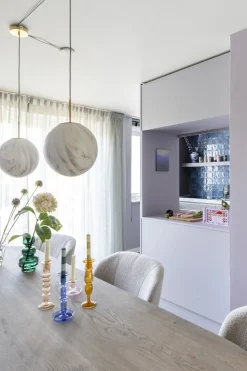 Glazen Hanglampen|Glazen Hanglampen-It's about RoMi Carrara Bol Hanglamp White marble, Gold