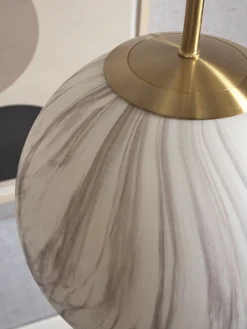 Moderne Hanglampen|Moderne Hanglampen-It's about RoMi Carrara Hanglamp White marble, Gold