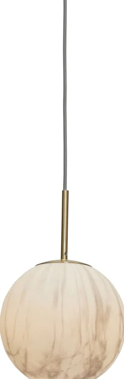 Glazen Hanglampen|Glazen Hanglampen-It's about RoMi Carrara Hanglamp White marble, Gold