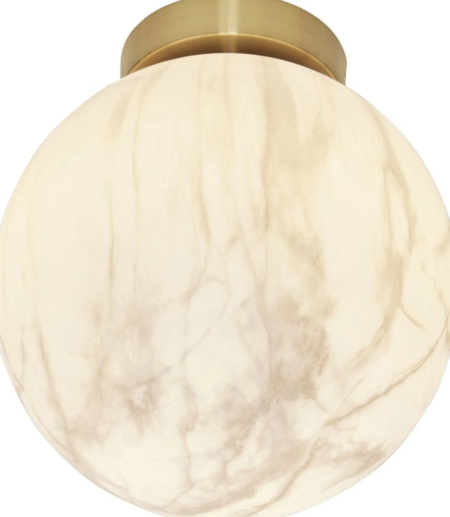Moderne Plafondlampen|Plafondlampen-It's about RoMi Carrara Plafondlamp White marble, Gold