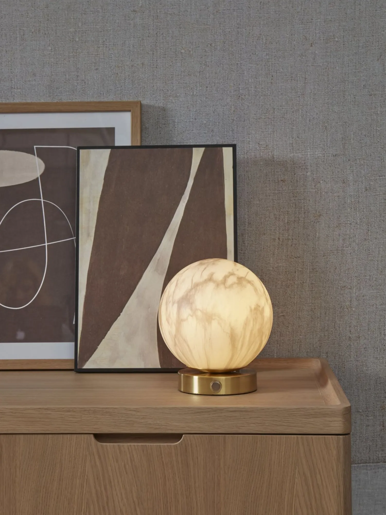 Tafellampen|Tafellampen-It's about RoMi Carrara Tafellamp White marble, Gold