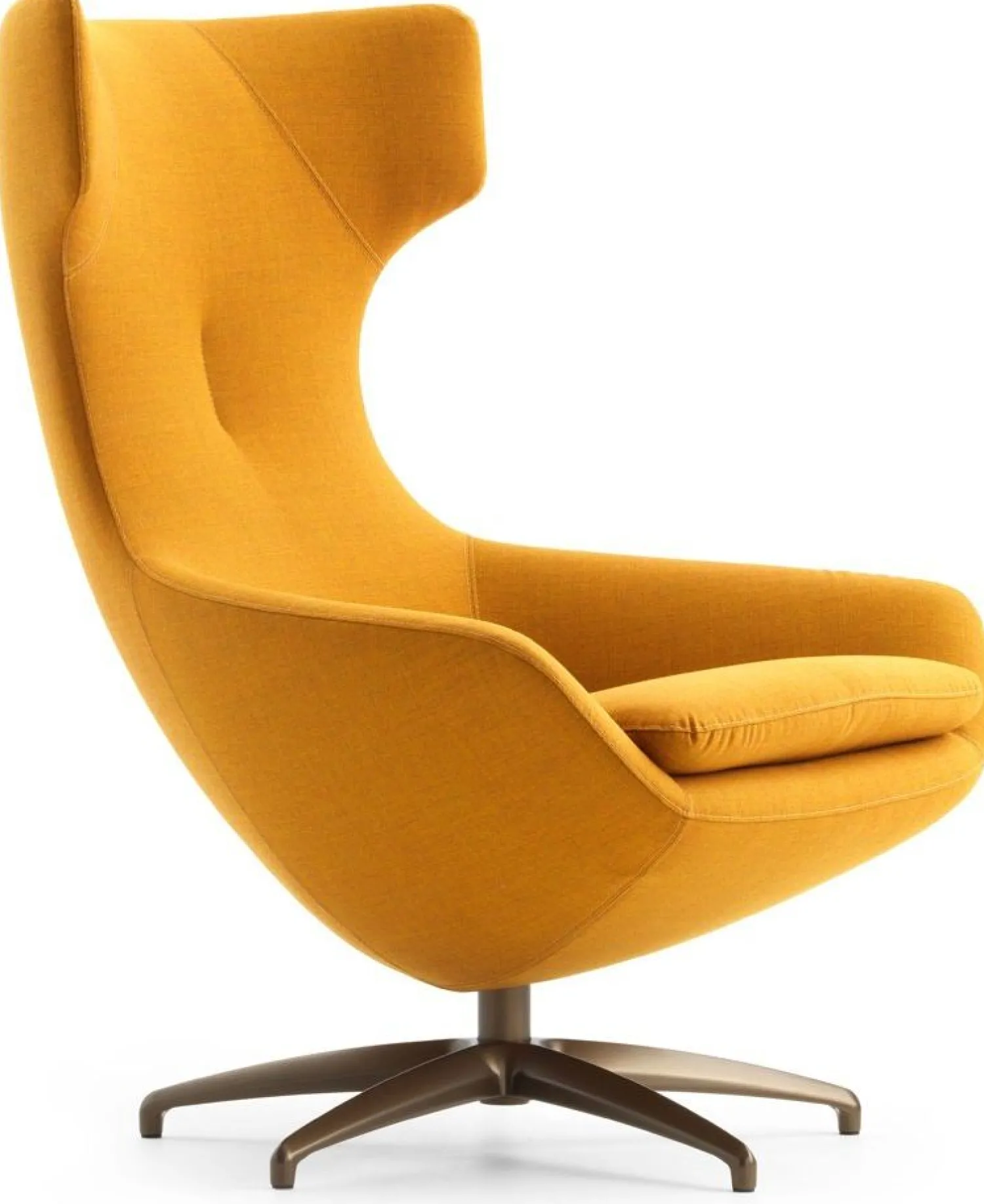 Leren Fauteuils|Design Fauteuils-Leolux Caruzzo Fauteuil Bruin