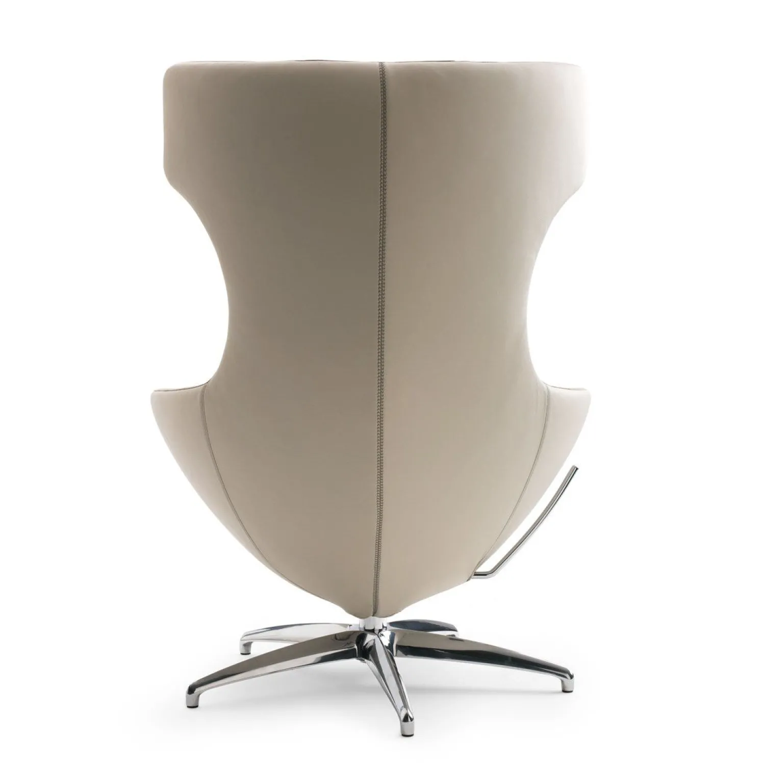 Design Fauteuils|Draaifauteuils-Leolux Caruzzo Plus Fauteuil Grijs