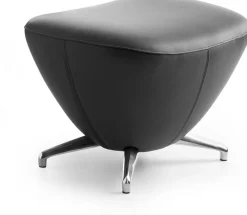 Design Fauteuils|Draaifauteuils-Leolux Caruzzo Plus Fauteuil Grijs