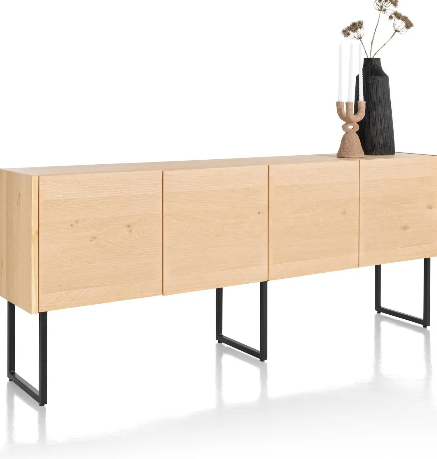 Dressoirs-XOOON Carving Dressoir Naturel
