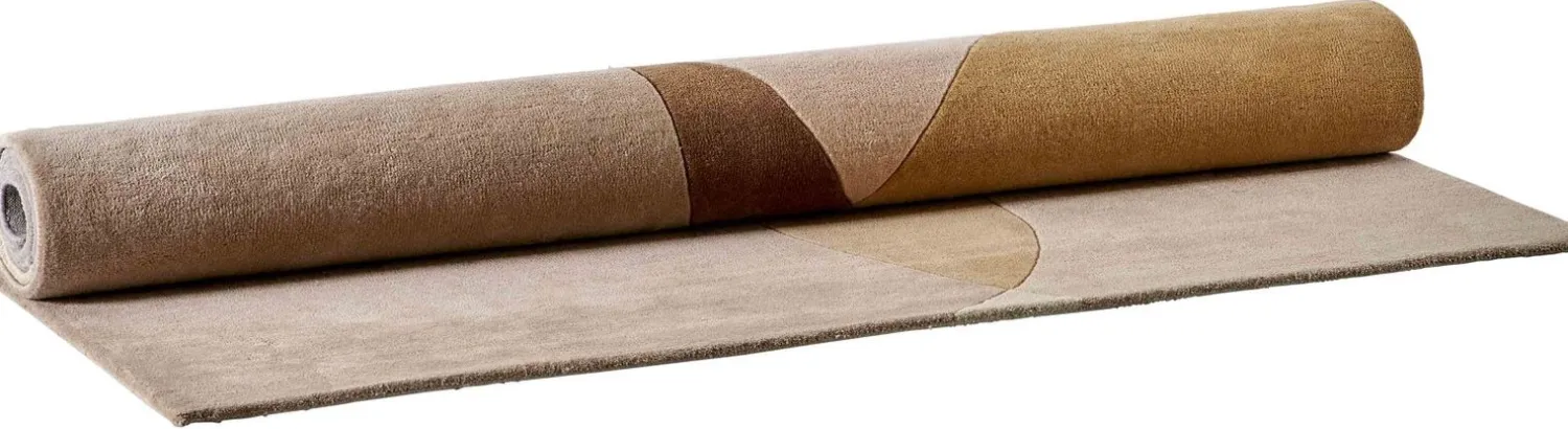 Vloerkleden|Rechthoekige Vloerkleden-Montèl Carvy Vloerkleed Beige