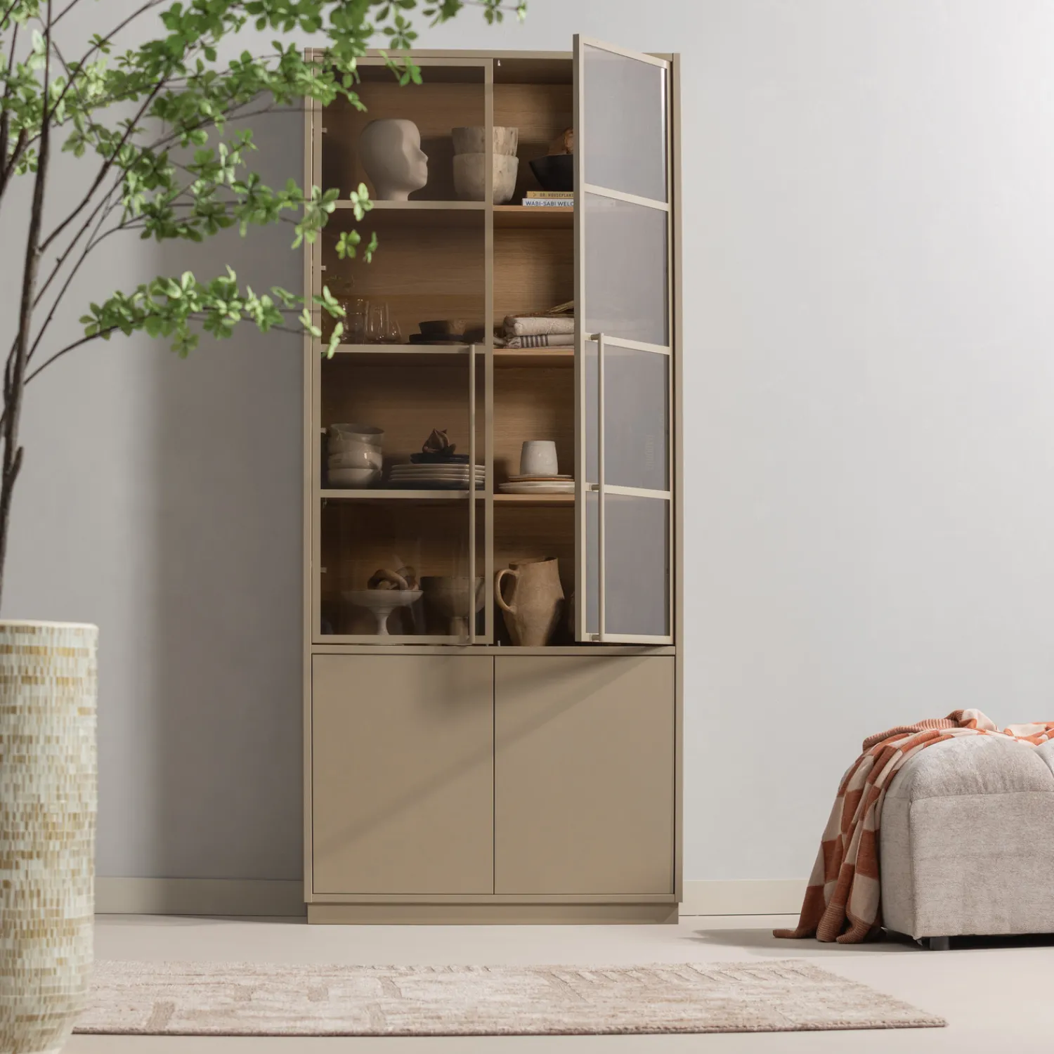 Buffetkasten|Buffetkasten-WOOOD Casa Buffetkast Mud