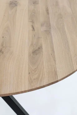 Houten Eettafels|Ovale Eettafels-Eijerkamp Collectie Casco Eettafel Naturel