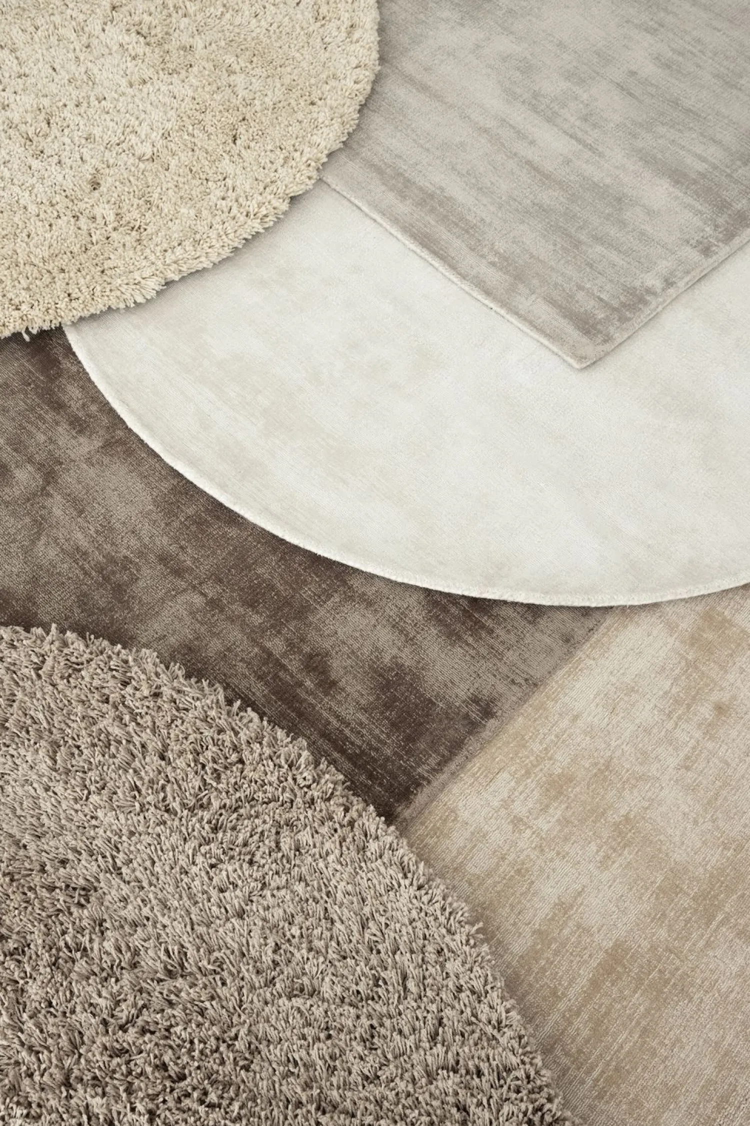 Vloerkleden|Ronde Vloerkleden-MUST Living Celeste S Vloerkleed Beige