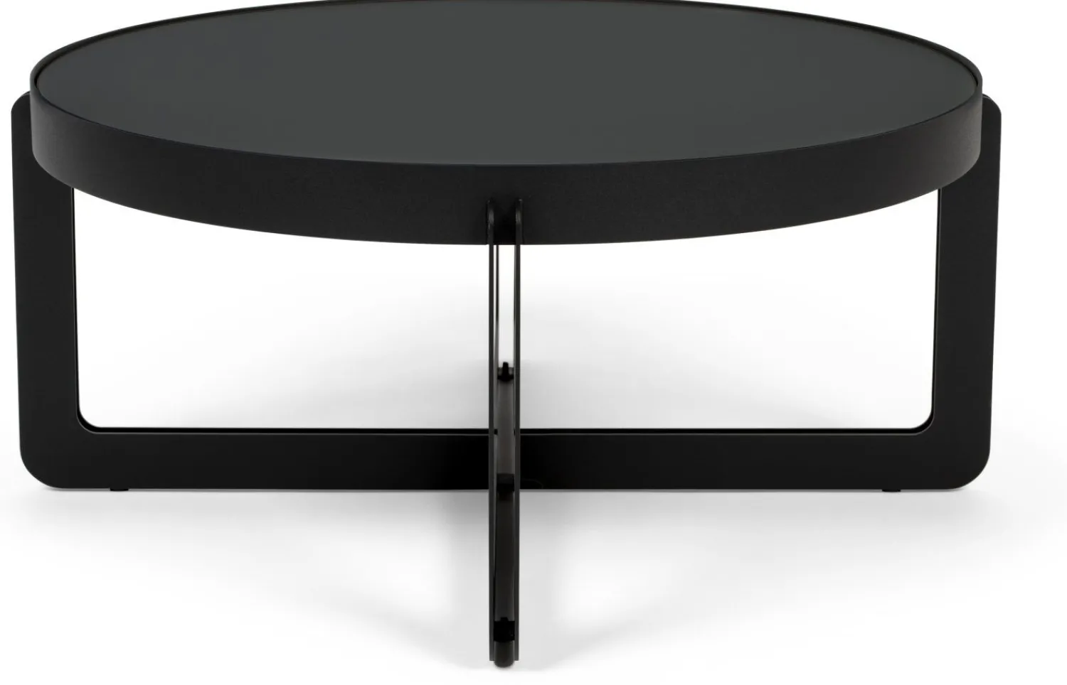 Ronde Salontafels-Zuiver Centre M Bijzettafel Zwart
