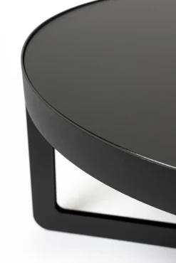 Ovale Salontafels-Zuiver Centre Ovaal Salontafel Zwart
