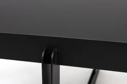 Ovale Salontafels-Zuiver Centre Ovaal Salontafel Zwart