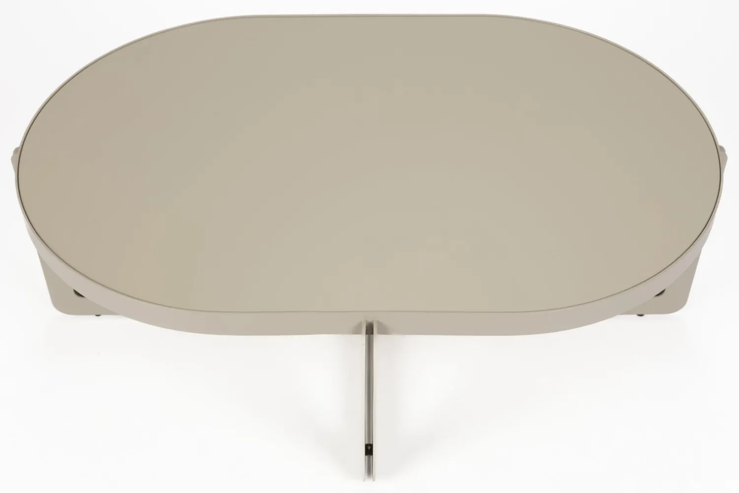 Ovale Salontafels-Zuiver Centre Ovaal Salontafel Beige