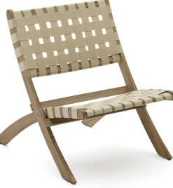 Tuinstoelen-Kave Home Chabeli Tuinstoel Creme, Naturel