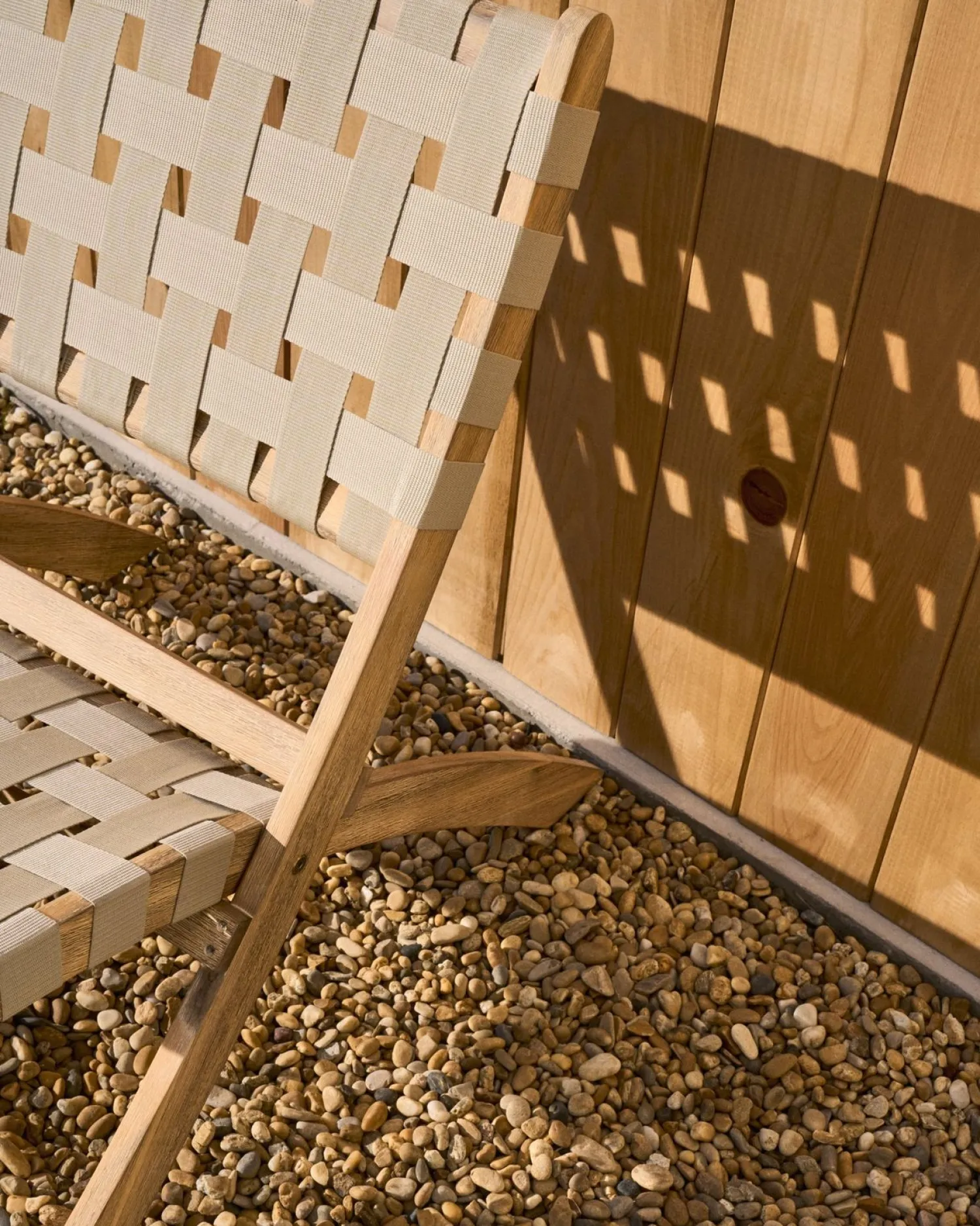 Tuinstoelen-Kave Home Chabeli Tuinstoel Creme, Naturel