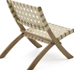 Tuinstoelen-Kave Home Chabeli Tuinstoel Creme, Naturel