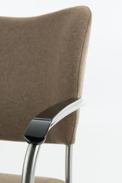 Design Stoelen|Eetkamerstoelen Met Armleuning-Bert Plantagie Chacha Armstoel Naturel