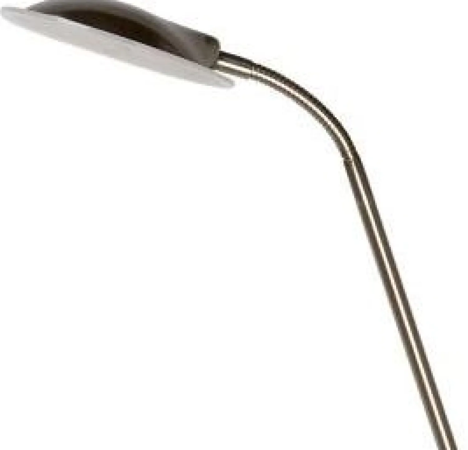Moderne Vloerlampen|Vloerlampen-Lucide Champion-Led Vloerlamp Chroom
