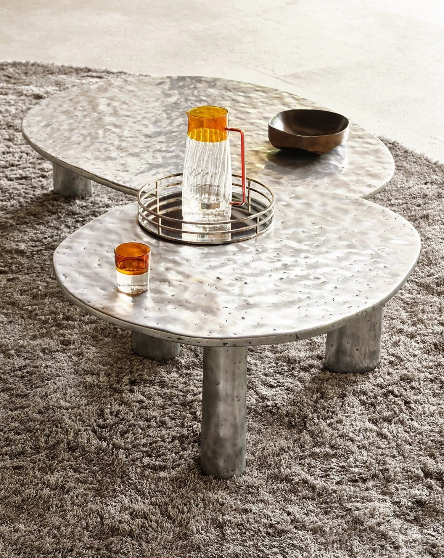 Design Salontafels|Ovale Salontafels-Linteloo Charles Salontafel Bronze