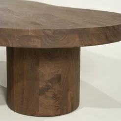 Houten Salontafels-Eleonora Charlie Salontafel Lichtbruin