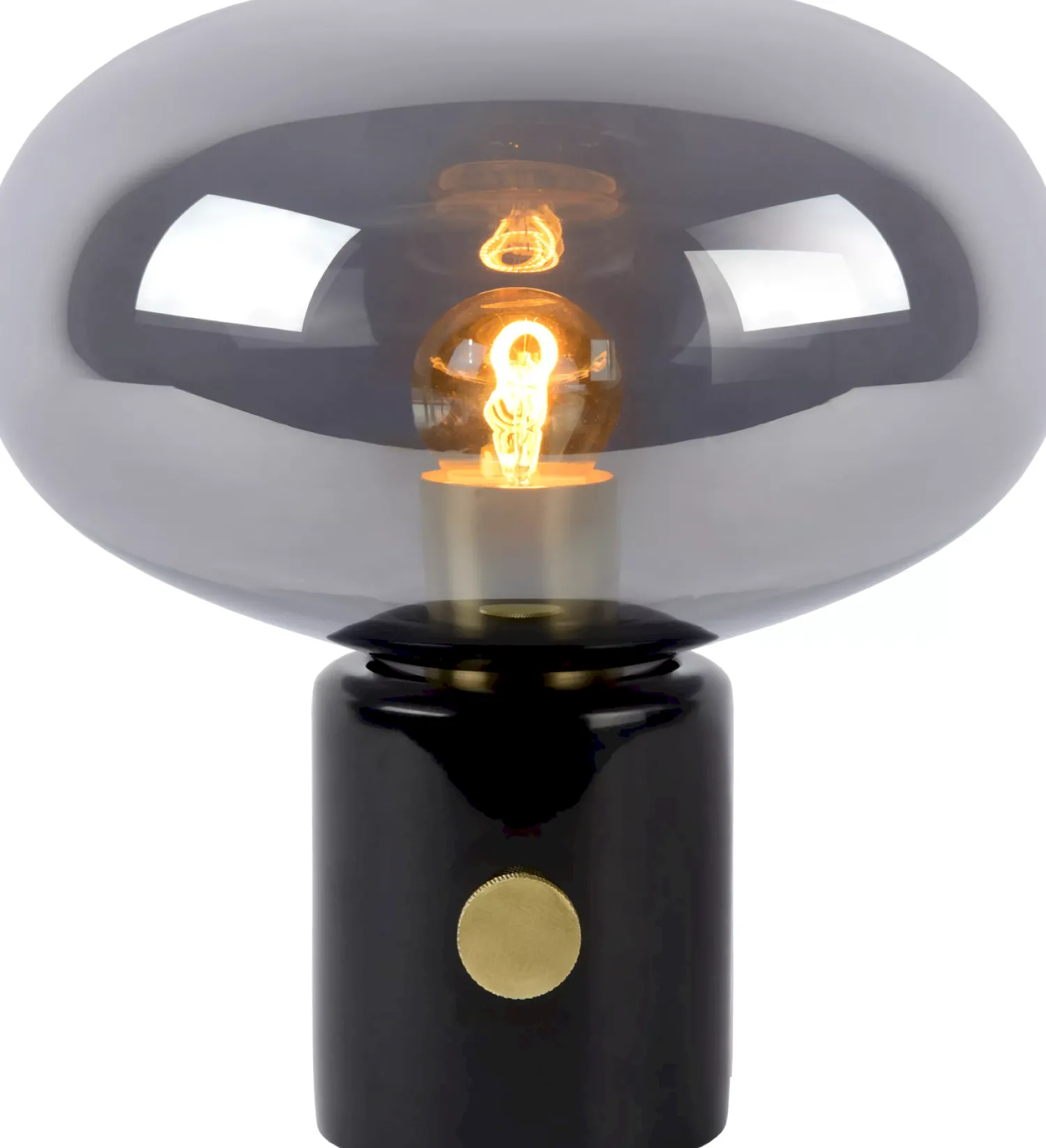 Tafellampen|Tafellampen-Lucide Charlize Tafellamp Fume
