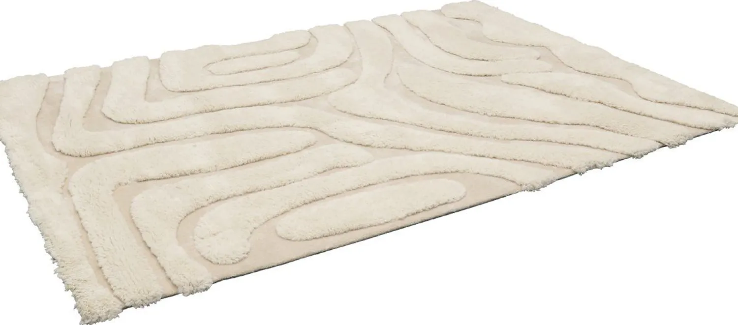 Vloerkleden-Trendhopper Chase Vloerkleed Creme