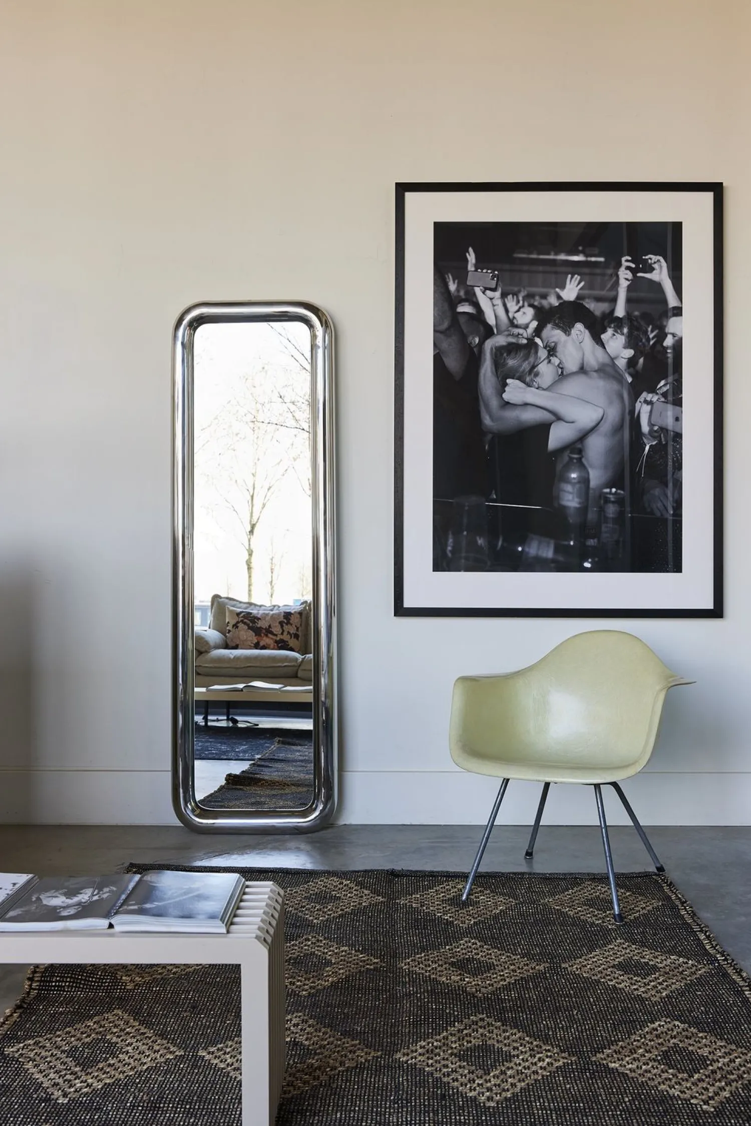 Spiegels-HKLIVING Chubby Spiegel Chrome