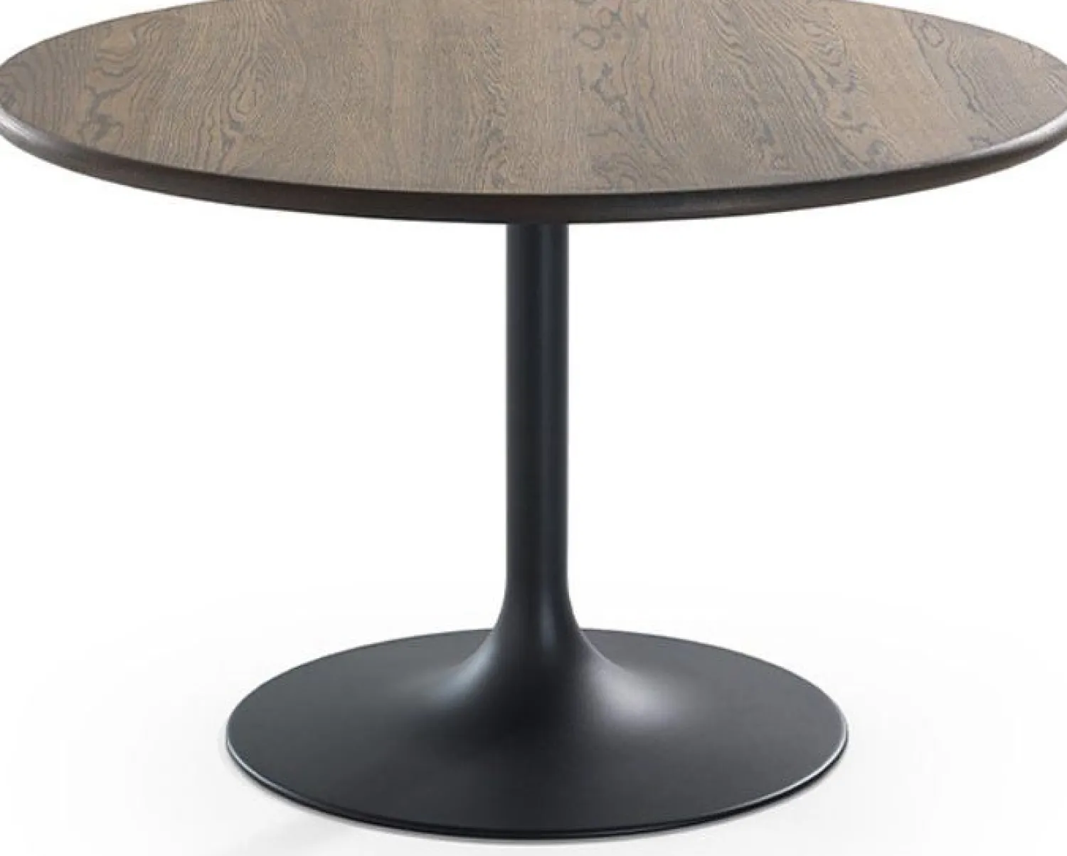 Houten Eettafels|Ronde Eettafels-Artifort Clarion Eettafel Bruin