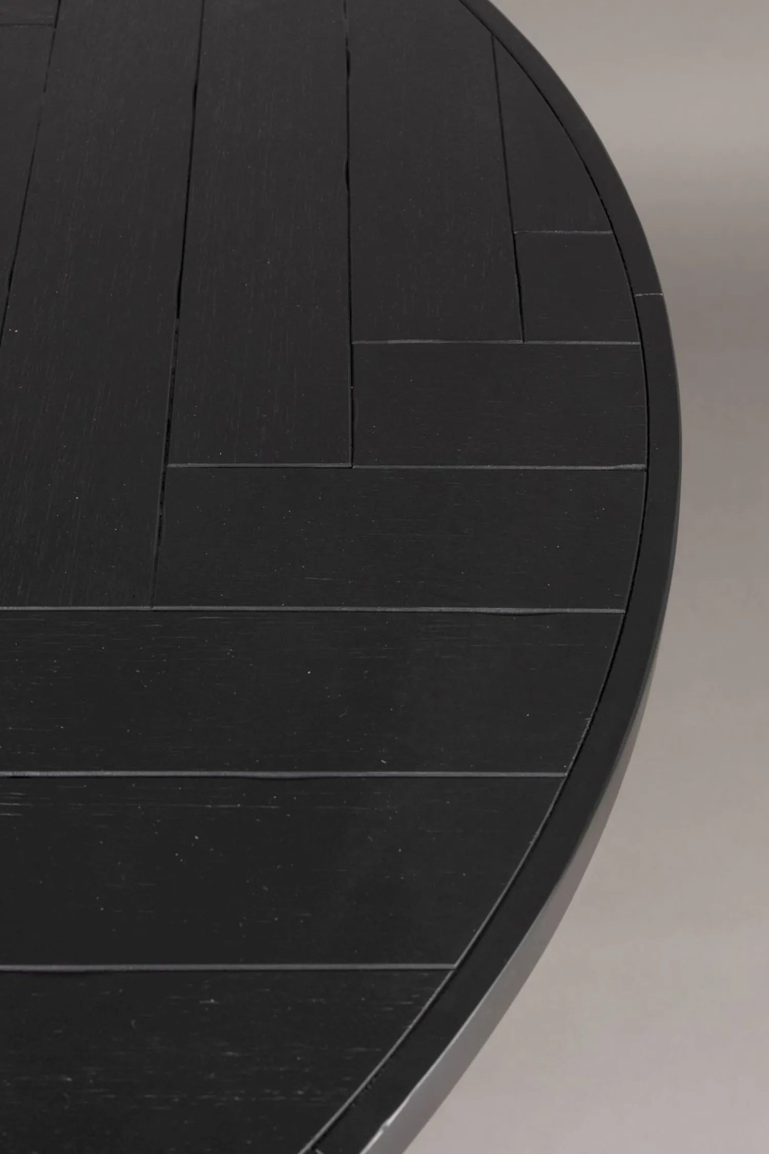 Houten Eettafels|Ronde Eettafels-Dutchbone Class Bistrotafel Black