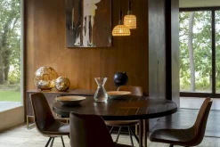 Houten Eettafels|Ronde Eettafels-Dutchbone Class Bistrotafel Natural