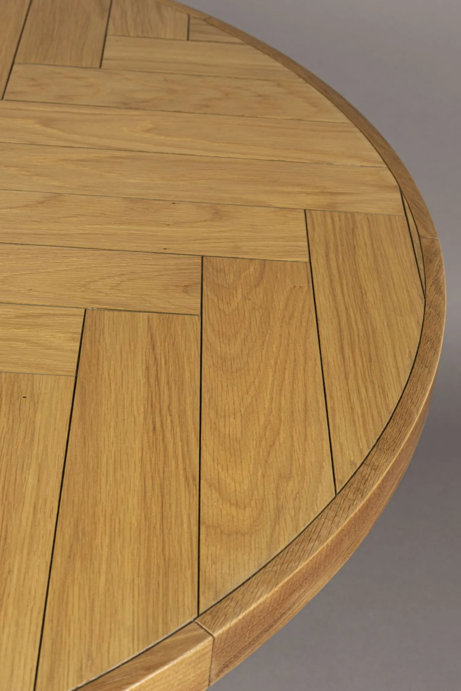Houten Eettafels|Ronde Eettafels-Dutchbone Class Bistrotafel Natural