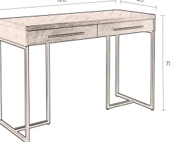 Dressoirs-Dutchbone Class Console Dressoir Brown