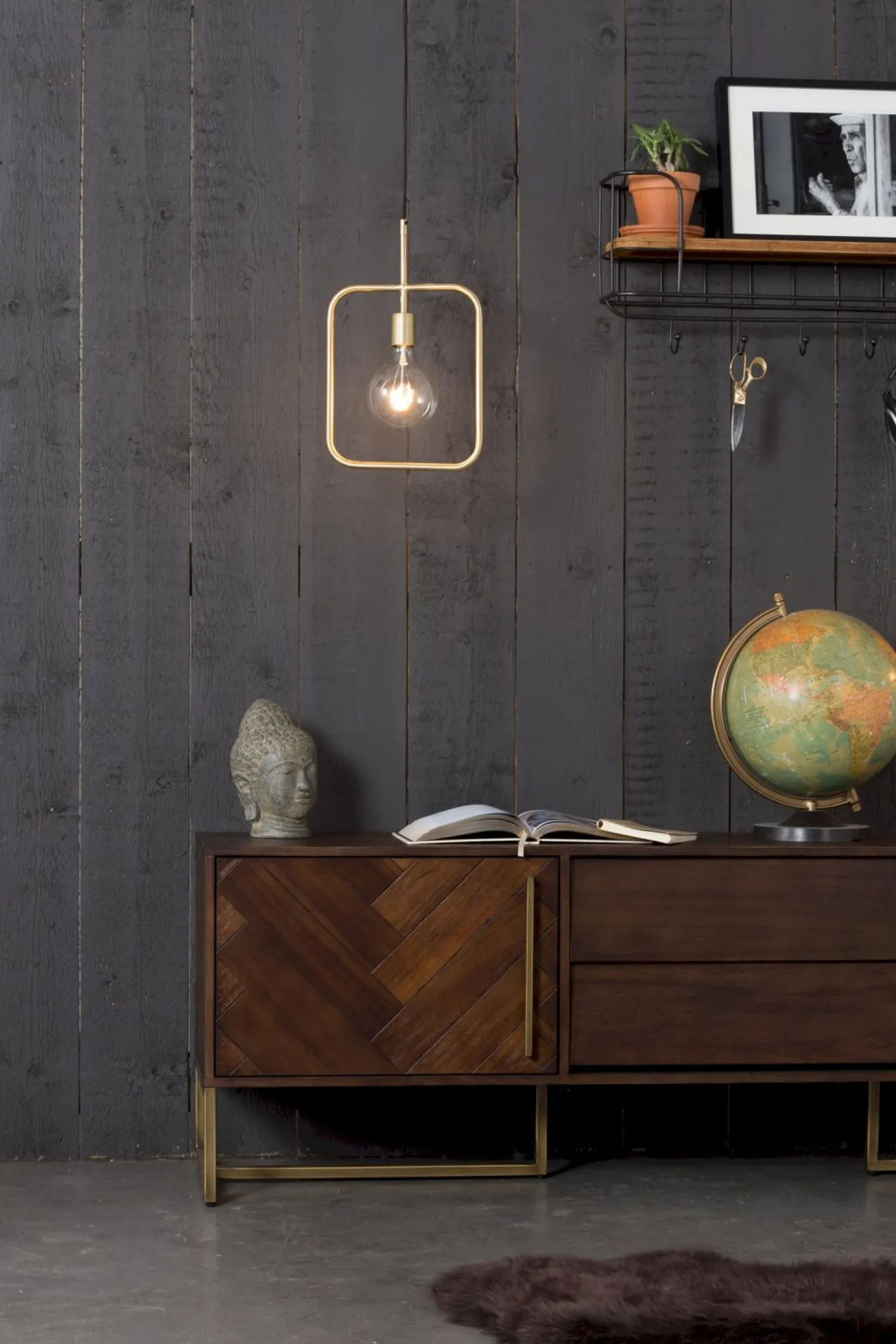 Dressoirs-Dutchbone Class Dressoir Brown