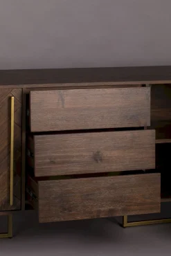 Dressoirs-Dutchbone Class High Dressoir Brown