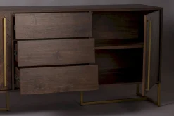 Dressoirs-Dutchbone Class High Dressoir Brown