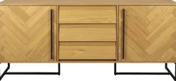 Dressoirs-Dutchbone Class High Dressoir Natural