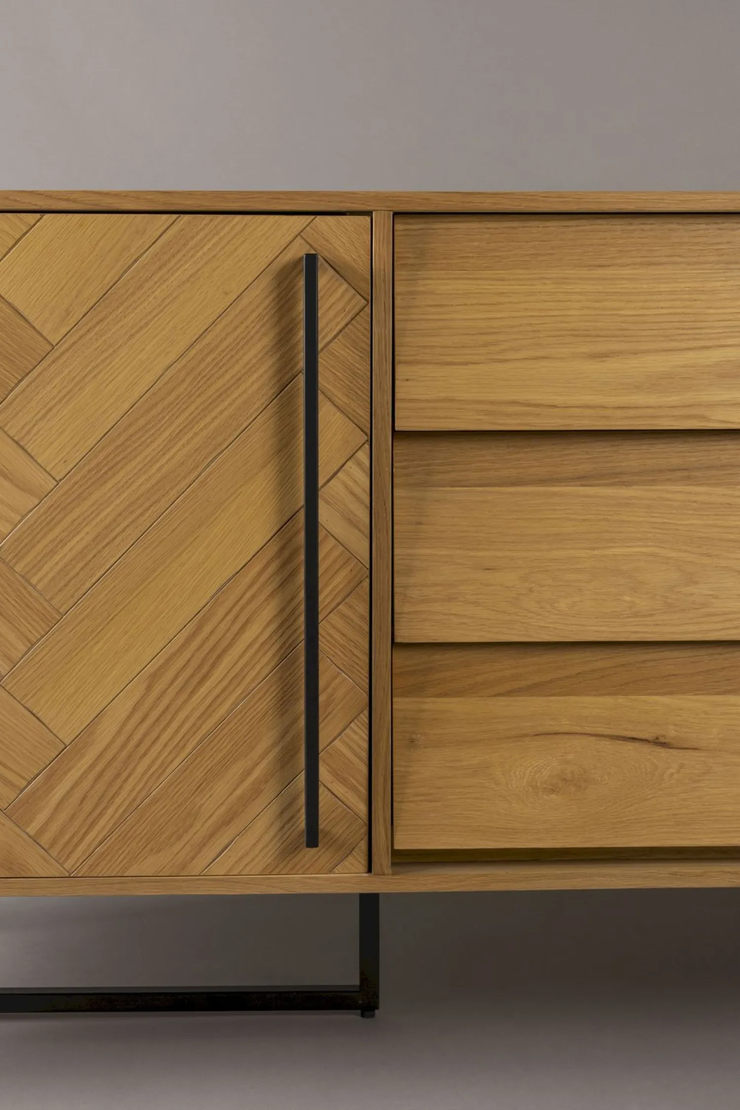 Dressoirs-Dutchbone Class High Dressoir Natural