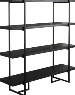 Opbergkasten|Opbergkasten-Dutchbone Class Vakkenkast Black