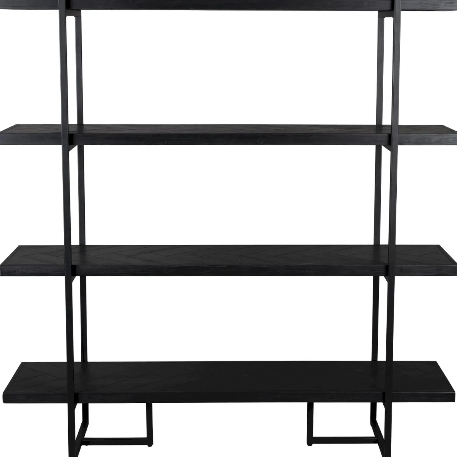 Opbergkasten|Opbergkasten-Dutchbone Class Vakkenkast Black