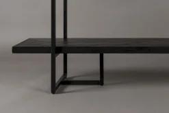 Opbergkasten|Opbergkasten-Dutchbone Class Vakkenkast Black